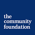 Community Foundation blue logo
